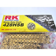 RK 428HSB 重型鏈條 120目 金色, 1個