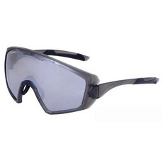 Ready Run Galaxy 系列運動眼鏡, 1個, TR90黑色鏡框搭配PC防爆灰色鏡片