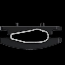 獨木舟車頂架 車頂行李架, 1個, 機翼管/橢圓/方管通用