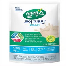 셀렉스 마시는프로틴 음료 로우슈가 125ml 건강음료, 12개