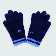 體溫魔術師兒童條紋麋鹿觸控保暖手套 親膚柔軟 高彈舒適 冬季上學防寒必備