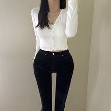 VANANA2 캡내장 홀터넥 나시 가디건세트