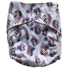 WUMA 口袋式布尿布, 純秋葉 雙扣款 搖粒絨 單褲