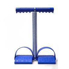 운동용 스프링 밴드 다용도 복부 운동 가정용 기구, 블루 페달 풀러(90kg), 1개