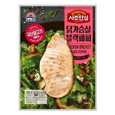닭고기몰 사조안심 닭가슴살 블랙페퍼, 100g, 20개