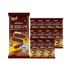 남양 초코에몽 초코 모나카 아이스크림 12개