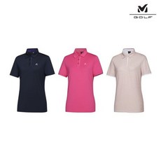 국내매장정품 밀레 여성 티셔츠 메쉬 반팔 카라 3컬러 택1 기본티 여친티셔츠 30대 40대