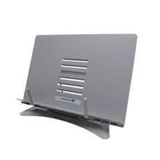 모닝글로리 16000 슬림철제 독서대 (그레이), 그레이