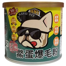 HAO MANYI PET SS90鱉蛋爆毛粉 毛髮亮麗 促進食慾 犬用營養補充品, 1個, 皮膚健康, 180顆