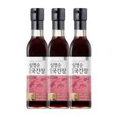 심영순 쇠고기국간장 3개 묶음, 250ml