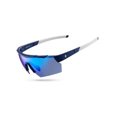 AMANEEST Z87 남성용 여성용 선글라스 UV 400 보호 피클볼 테니스 러닝용 핑크 라지, 블루 비편광, 블루