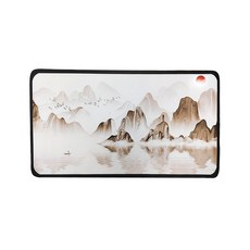 [上手家居] 茶巾 茶具 茶席 硅藻土吸水茶巾 茶壺墊 茶盤墊, 1個, 硅藻土吸水茶巾 寒影孤行