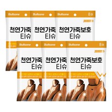 불스원 천연가죽 보호 티슈 8p, 153g, 6개