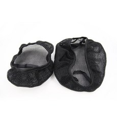 혼다 호환 CRF1100L 아프리카 트윈 어드벤처 스포츠 CRF 1100 L 나일론 패브릭 안장 시트 커버 보호 쿠션, [01] Black, 1개