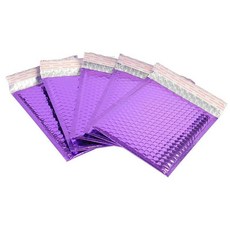 개가방 보라색 알루미늄 도금 버블 백 방수 호일 충격 방지 방폭 운송, 1개, 1. zhuguangzi