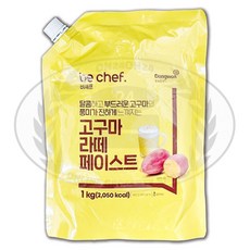 비셰프 고구마라떼페이스트, 1kg, 1개, 1개입