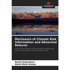 (英文圖書)Disclosure of Climate Risk Information and Abnormal Returns 平裝版, Our Knowledge Publishing, 英文