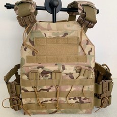 戶外防彈衣 迷彩戰術背心 多功能防刺服 馬甲 作戰背心