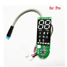 전동 스쿠터 회로 기판 디스플레이 패널 스크린 케이스 커버 교체 대시 보드, 1개, 1. pro