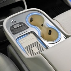 아이오닉9 무선 충전 패드 실리콘 미끄럼 방지 콘솔, 상세페이지 참조, 봄날하우스 실리콘충전패드_베이지