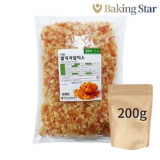 건조 열대과일 믹스 200g 파파야 파인애플 망고 다이스 (소분), 200g(소분), 1개