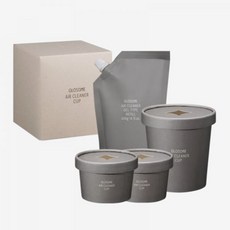 글로썸 오프스멜 에어 새니타이저 무향 탈취제 SET 400g, 글로썸 오프스멜 에어 새니타이저 무향 탈취제 SET 4