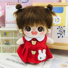 인형 옷 세트 토끼 블루 드레스 공주 의상