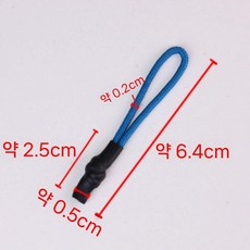 지퍼끈 지퍼헤어밴드 헤드 교체 가방부자재 수리 키트 꼬리 지퍼클립 의류 밴드 액세서리, 1개, 5. zr-1014 블루 열수축관