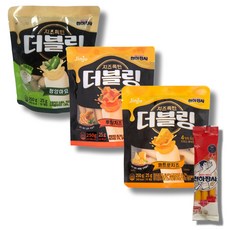 진주햄 천하장사 치즈폭탄 더블링 소시지 3종세트 (콰트로 청양마요 뿌링) 1봉당 250g 3봉 1세트 사은품증정(오리지날 84g 소시지 1봉)