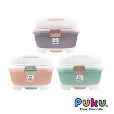 Puku 手提奶瓶置物箱 金寶貝 217083 奶瓶保管箱 奶瓶收納箱 母嬰用品, 粉色