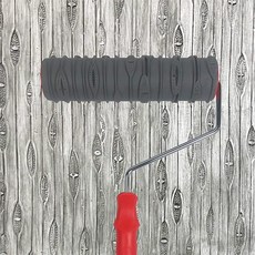 벽 장식용 한 10인치 패턴 페인트 롤러 클래식 벽돌 텍스처 고무 장식 가정용 DIY 아트 도구 EG4103TH