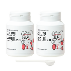 리브펫 조인트 강아지 고양이 관절 영양제 분말형, 60g, 뼈/관절강화, 2개 60g, 뼈/관절강화, 2개