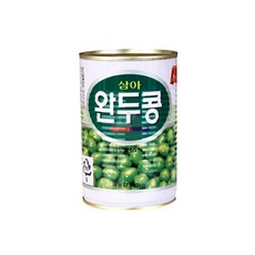 완두콩통조림 미국산 X 완두콩캔 400g 원터치 12개 삼아씨에프