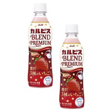 칼피스 블렌드 프리미엄 호화 3종 딸기, 2개, 430ml