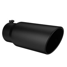 자동차 배기 길이 입구 출구 테일 파이프 부식 방지 스로트, 2. Black, 기본