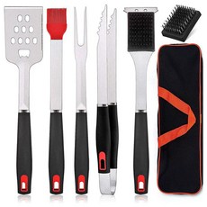 캠핑용 바베큐도구 세트 야외 조리도구세트 그릴 스텐 바베큐 공구 뒤집개, 1개