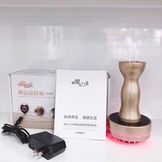 온열마사지건 핸드 저주파 바디 신전능형 맛사지건 블랙 마사지건 찜질 허리 고주파 회전근개, 1개, 2.금색