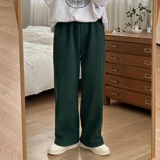 Dearlola 女款刷毛燈芯絨寬褲 JO_P014