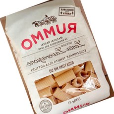 가정용 파스타면 리가토니(룸모 50번 500g)