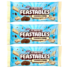 미스터비스트 피스터블 쿠키앤크림 초콜릿, 3개, 60g