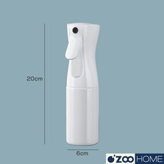 高壓連續噴霧瓶-細緻噴霧、連續噴灑、適用多種衣料, 1個, 乳白色200ml