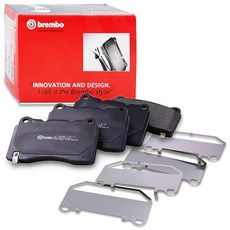 Brembo P59079 Low-Met 합금강 프론트 디스크 브레이크 패드 세트 캐딜락/현대/오펠/테슬라/VAUXHALL OE# 23271117 13411116