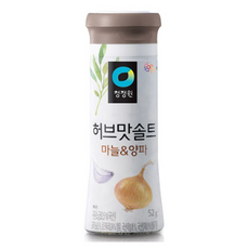 청정원 허브맛솔트 마늘&양파, 52g, 10개