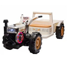 어린이전동 트랙터 무선 전동차 선물, E. 아이보리 (리모컨), 1개