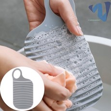 실리콘 세면대 미니 빨래판 손빨래 세면대 빨래판cu, 1개