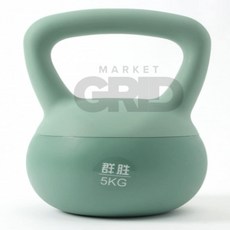 마켓그리드 소프트 케틀벨 5kg 그린 운동용케틀벨