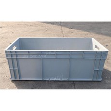 거북이 사육상자 반수생 수족관 플라스틱 사육장 탱크 사육박스, 800x400x280(핸들 구멍 포함), 고분자 PP 회색