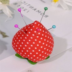 신라Pick 딸기 바늘 핀 꽂이 쿠션 홀더 코바늘