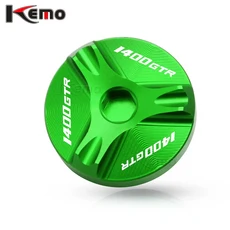 호환 가와사키 GTR1400 용 오일 필러 캡 GTR 1400 2008-2014 2013 2012 바이크 오토바이 엔진 오일 드레인, 06 green