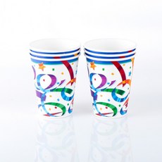 파티컵(파티스트림)6개입 홈파티 피크닉 생일파티 일회용, 1개